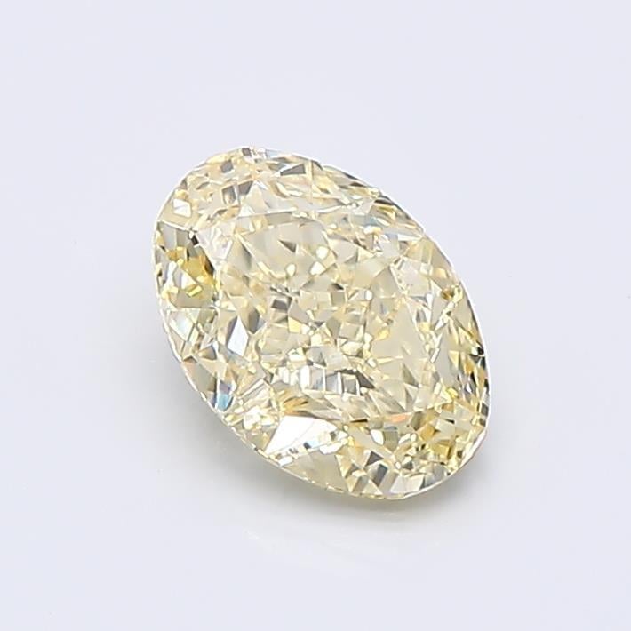 1.10 Ct. Fancy Yellow Oval Lab Grown Diamond