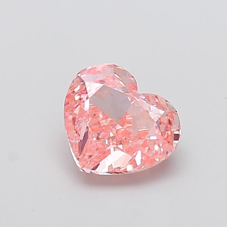 2.06 Ct. Fancy Vivid  Pink Heart Lab Grown Diamond