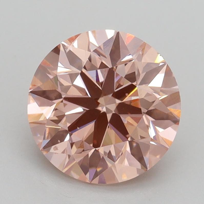 2.00 Ct. Fancy Intense Pink Round Lab Grown Diamond