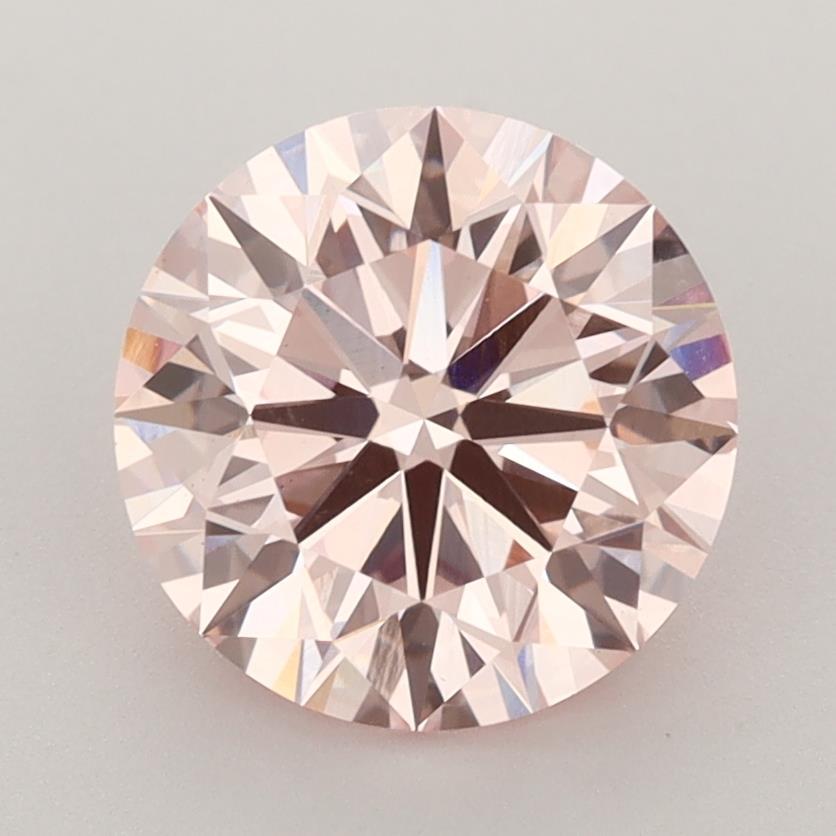 2.79 Ct. Fancy Light Pink Round Lab Grown Diamond