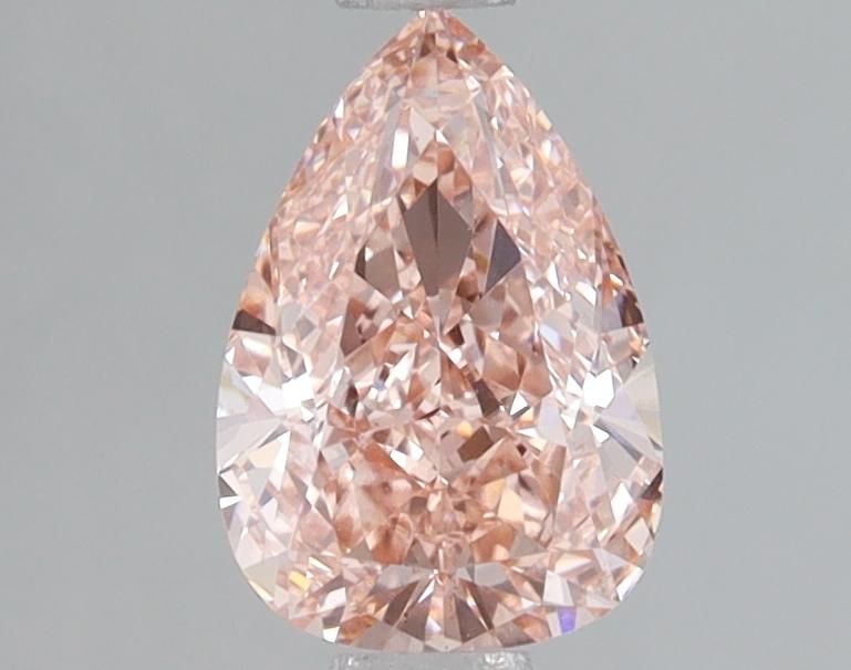 1.05 Ct. Fancy Intense Pink Pear Lab Grown Diamond