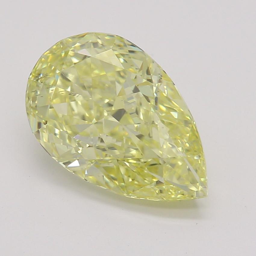 1.51 Ct. Fancy Intense Yellow Pear Diamond