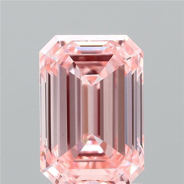 2.04 Ct. Fancy Vivid Pink Emerald Lab Grown Diamond