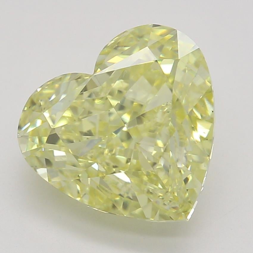 2.04 Ct. Fancy Intense Yellow Heart Diamond