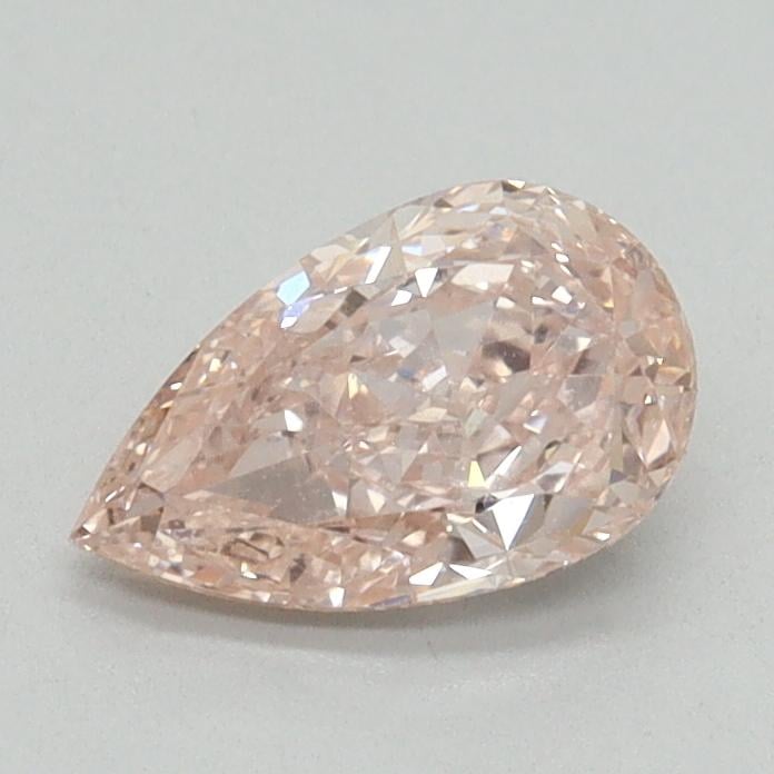 0.77 Ct. Fancy Intense Pink Pear Lab Grown Diamond