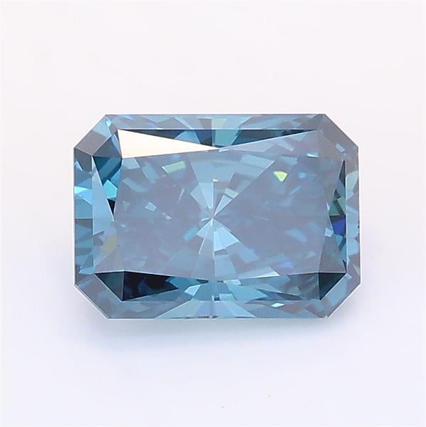 1.18 Ct. Fancy Deep Blue Radiant Lab Grown Diamond