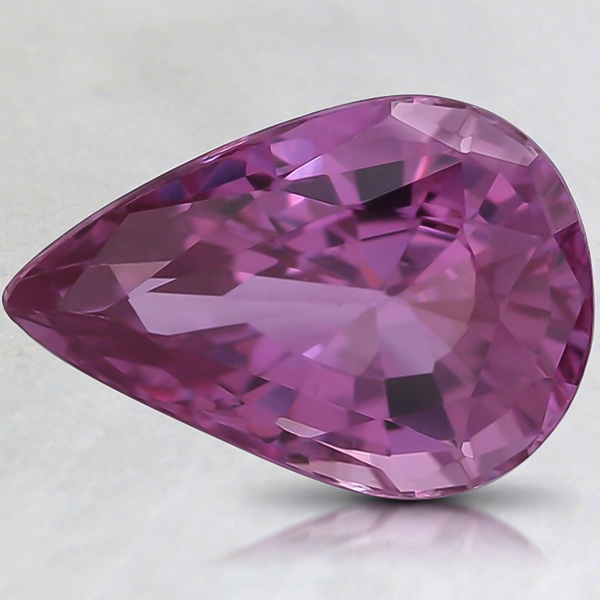 10.1x7mm Pink Pear Sapphire
