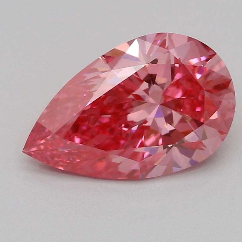 1.04 Ct. Fancy Vivid Pink Pear Lab Grown Diamond