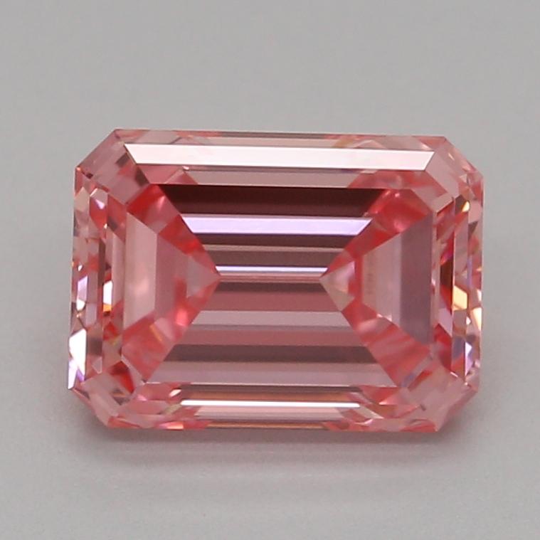 1.03 Ct. Fancy Vivid Pink Emerald Lab Grown Diamond