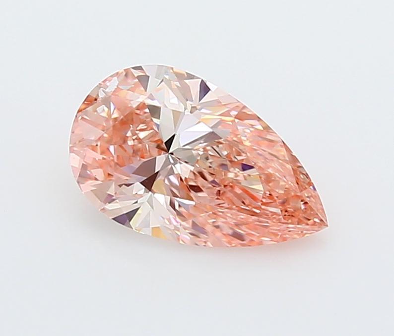 1.53 Ct. Fancy Vivid  Pink Pear Lab Grown Diamond