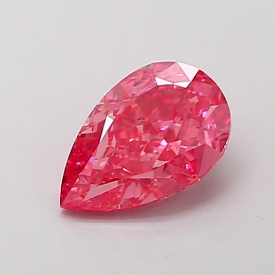 1.05 Ct. Fancy Vivid  Pink Pear Lab Grown Diamond