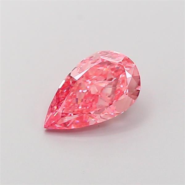 1.08 Ct. Fancy Vivid Pink Pear Lab Grown Diamond