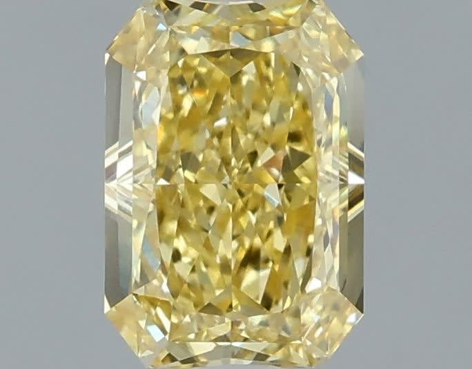 1.07 Ct. Fancy Intense Yellow Radiant Lab Grown Diamond