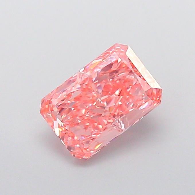 2.01 Ct. Fancy Vivid  Pink Radiant Lab Grown Diamond