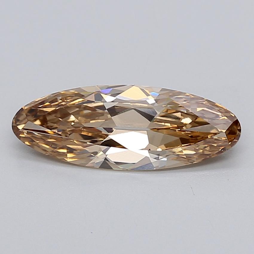 1.78 Ct. Fancy Light  Brown Oval Lab Grown Diamond