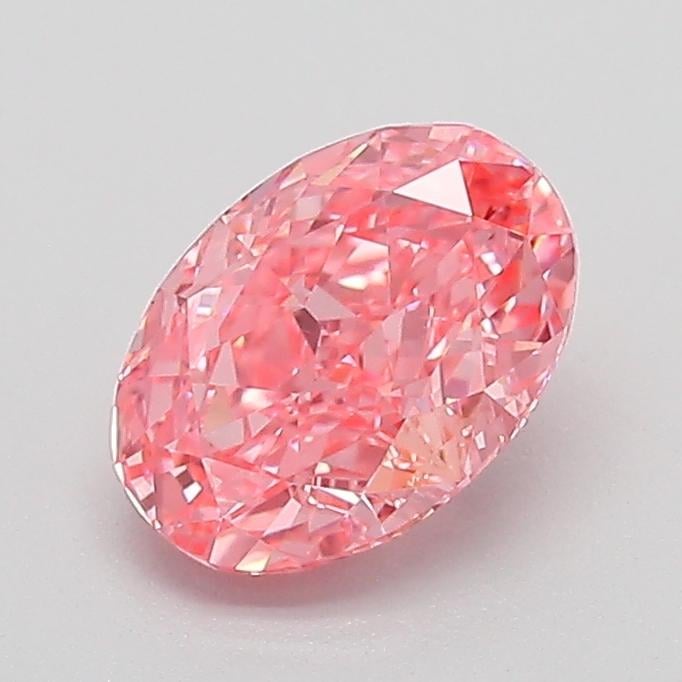 1.06 Ct. Fancy Pink Oval Lab Grown Diamond