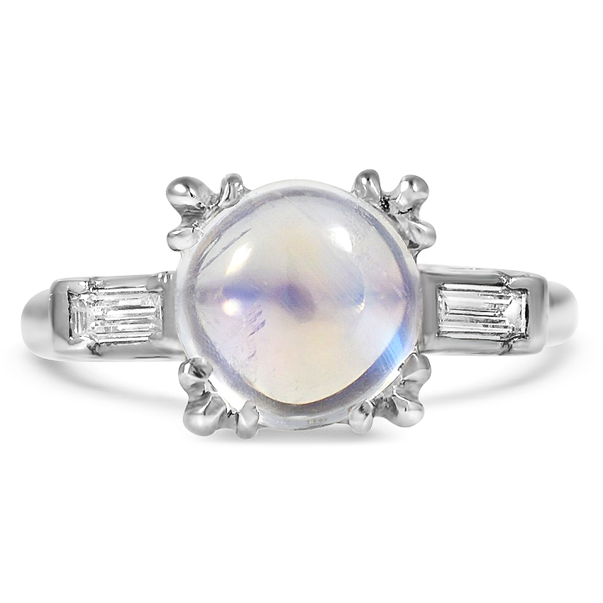 Retro Moonstone Cocktail Ring | Kaladar | Brilliant Earth