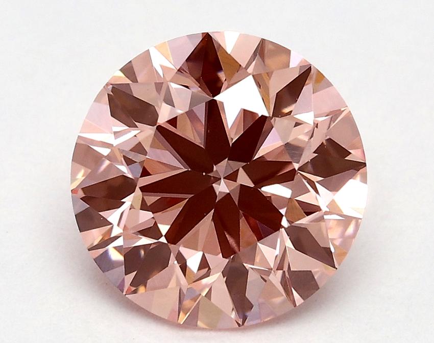 1.80 Ct. Fancy Vivid Pink Round Lab Grown Diamond