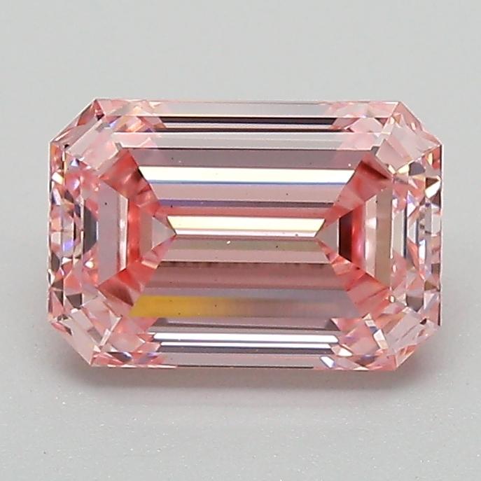 1.53 Ct. Fancy Intense Pink Emerald Lab Grown Diamond