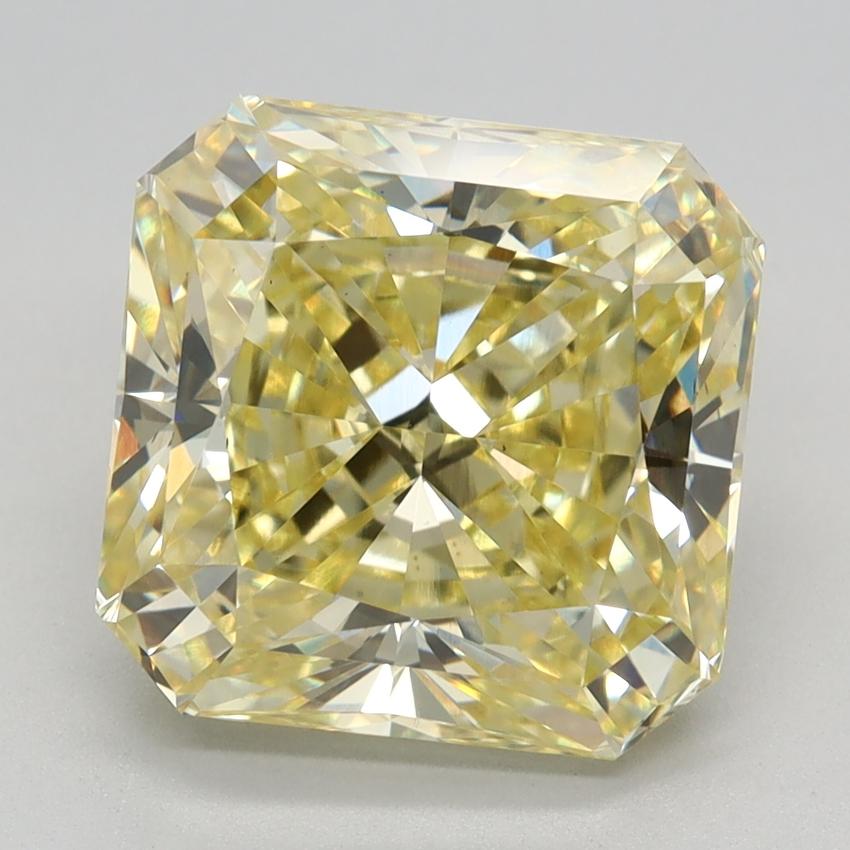 4.29 Ct. Fancy Intense Yellow Radiant Lab Grown Diamond