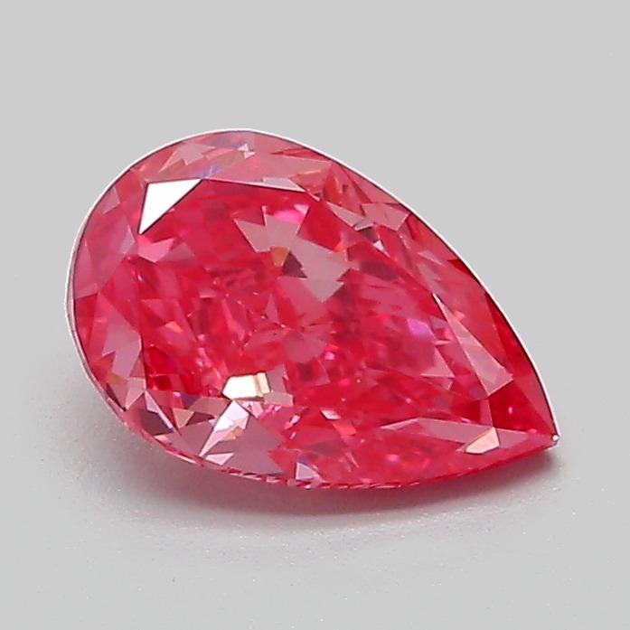 1.01 Ct. Fancy Vivid Pink Pear Lab Grown Diamond