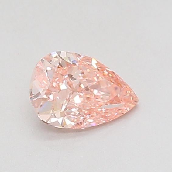 0.54 Ct. Fancy Vivid Pink Pear Lab Grown Diamond