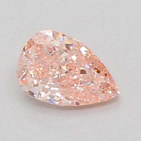 0.57 Ct. Fancy Vivid Pink Pear Lab Grown Diamond