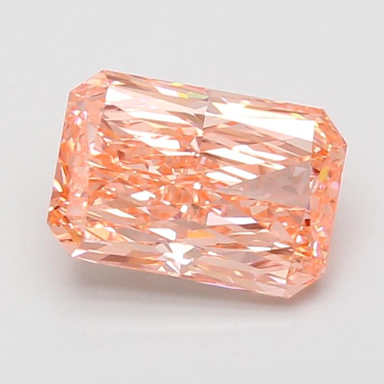 2.55 Ct. Fancy Vivid Pink Radiant Lab Grown Diamond