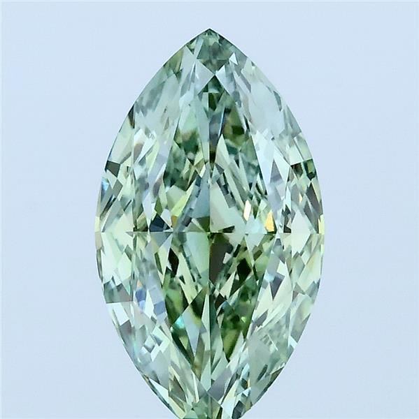 2.09 Ct. Fancy Green Marquise Lab Grown Diamond