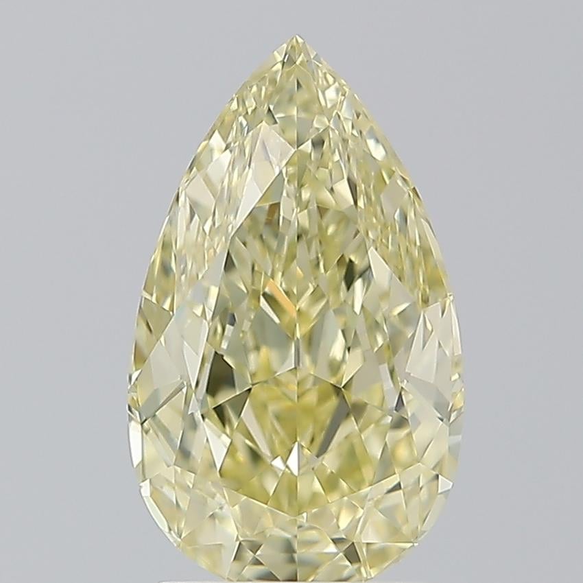 2.04 Ct. Fancy Light Brownish Yellow Pear Diamond