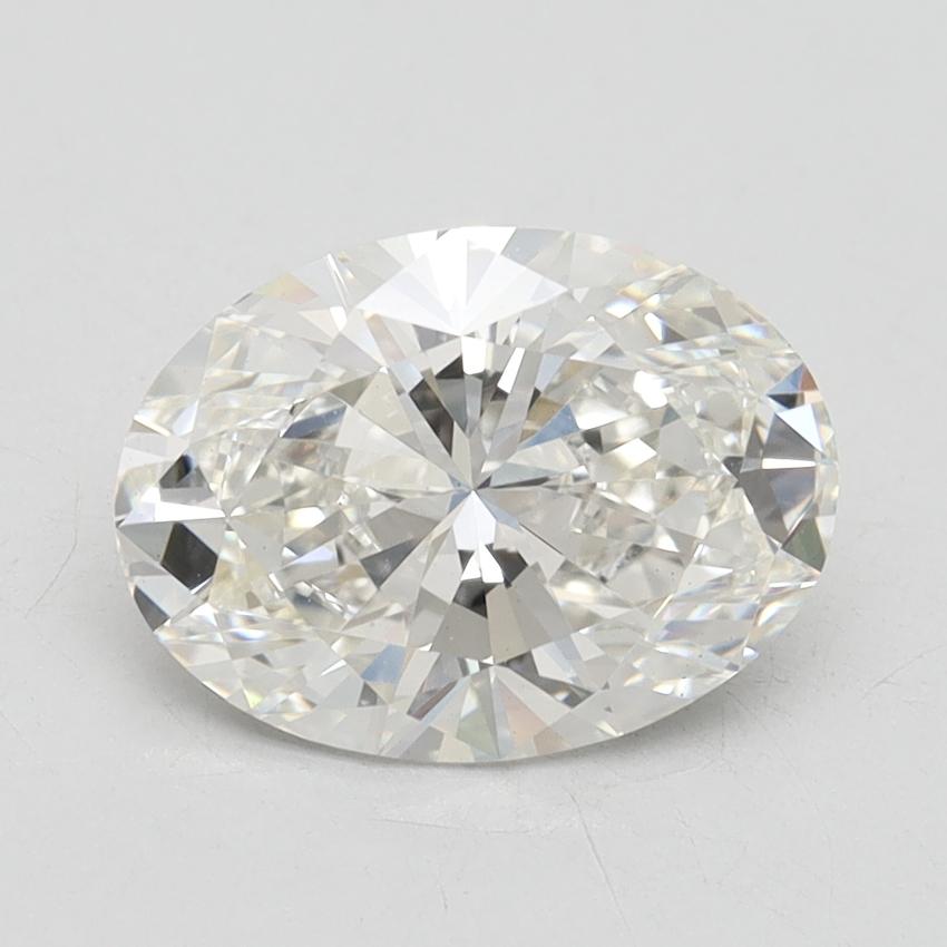 2.15 Ct. Fancy Vivid Pink Oval Lab Grown Diamond