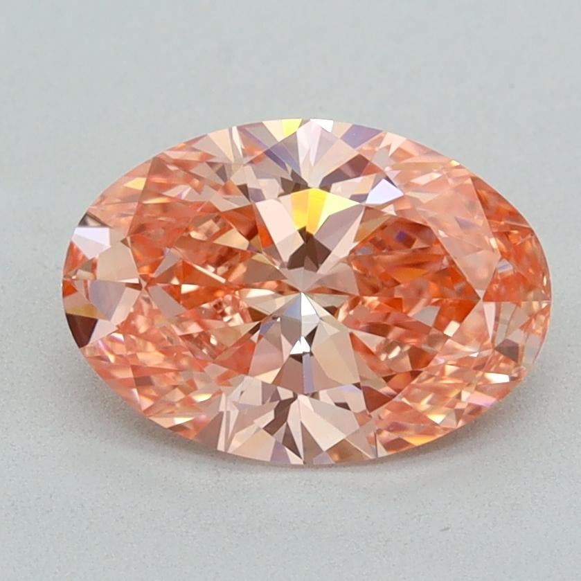 1.75 Ct. Fancy Vivid  Pink Oval Lab Grown Diamond
