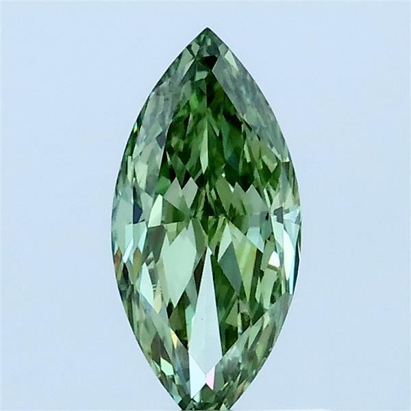 0.60 Ct. Fancy Green Marquise Lab Grown Diamond