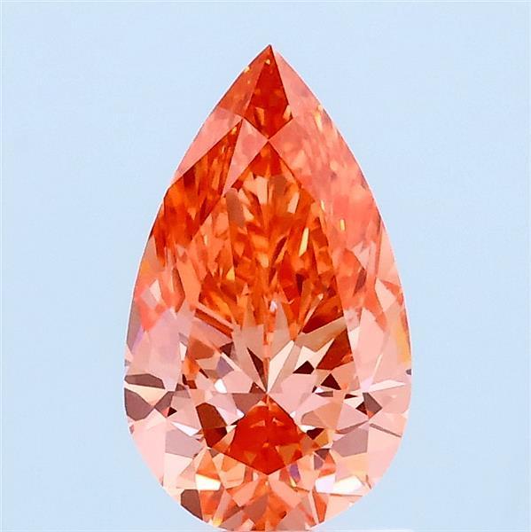 1.00 Ct. Fancy Pink Pear Lab Grown Diamond