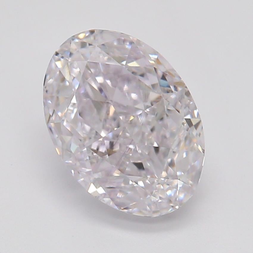 1.09 Ct. Very Light Pink Oval Diamond