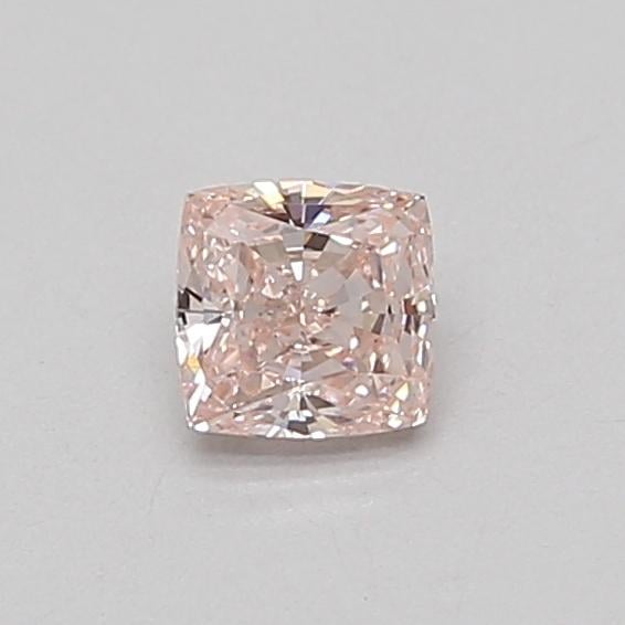 0.48 Ct. Fancy Intense Pink Cushion Lab Grown Diamond