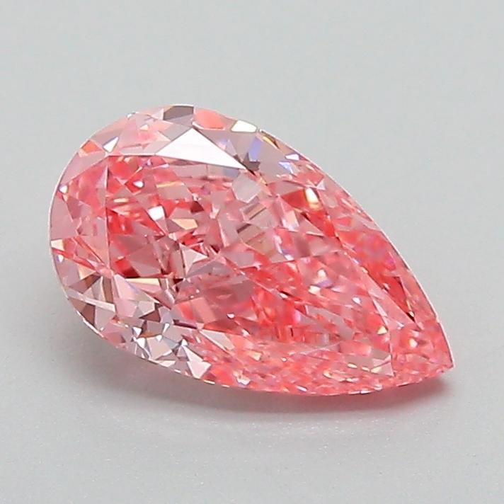 1.08 Ct. Fancy Vivid Pink Pear Lab Grown Diamond