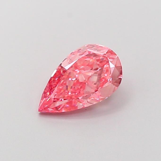 1.08 Ct. Fancy Vivid  Pink Pear Lab Grown Diamond