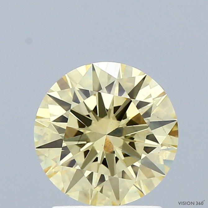 1.40 Ct. Fancy Yellow Round Lab Grown Diamond