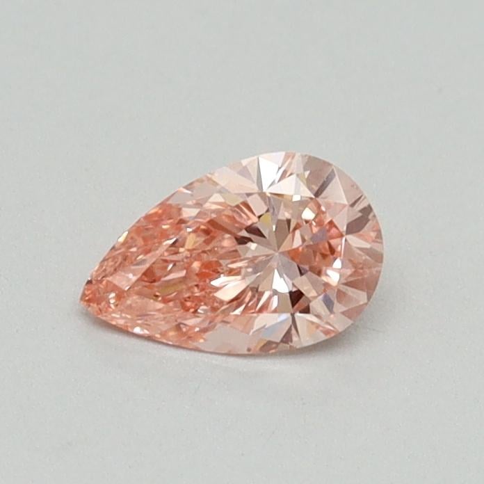 0.31 Ct. Fancy Vivid Pink Pear Lab Grown Diamond