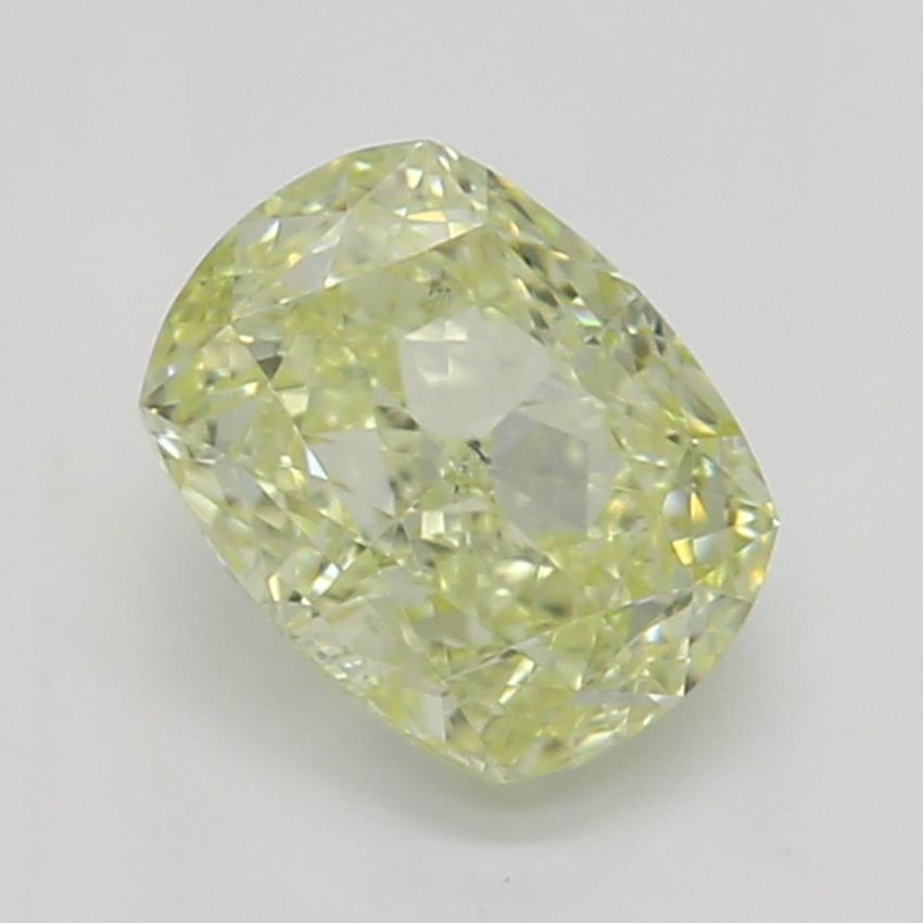 0.50 Ct. Fancy Yellow Cushion Diamond