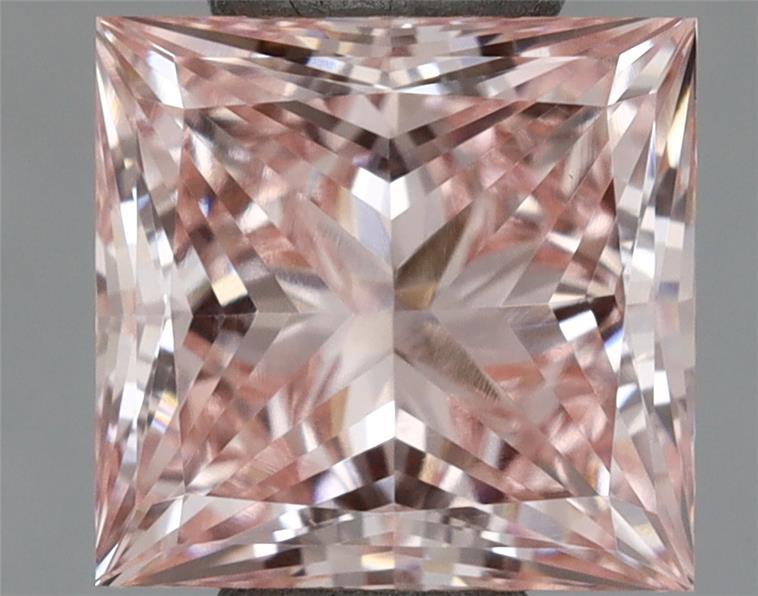 0.78 Ct. Fancy Intense Pink Princess Lab Grown Diamond
