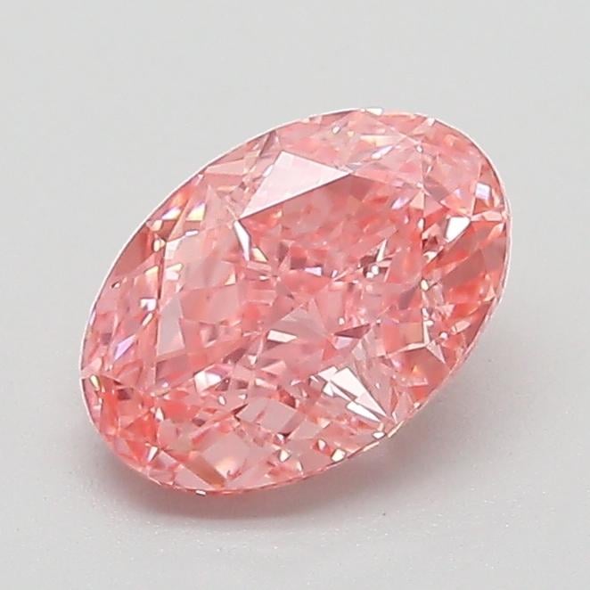 1.05 Ct. Fancy Pink Oval Lab Grown Diamond