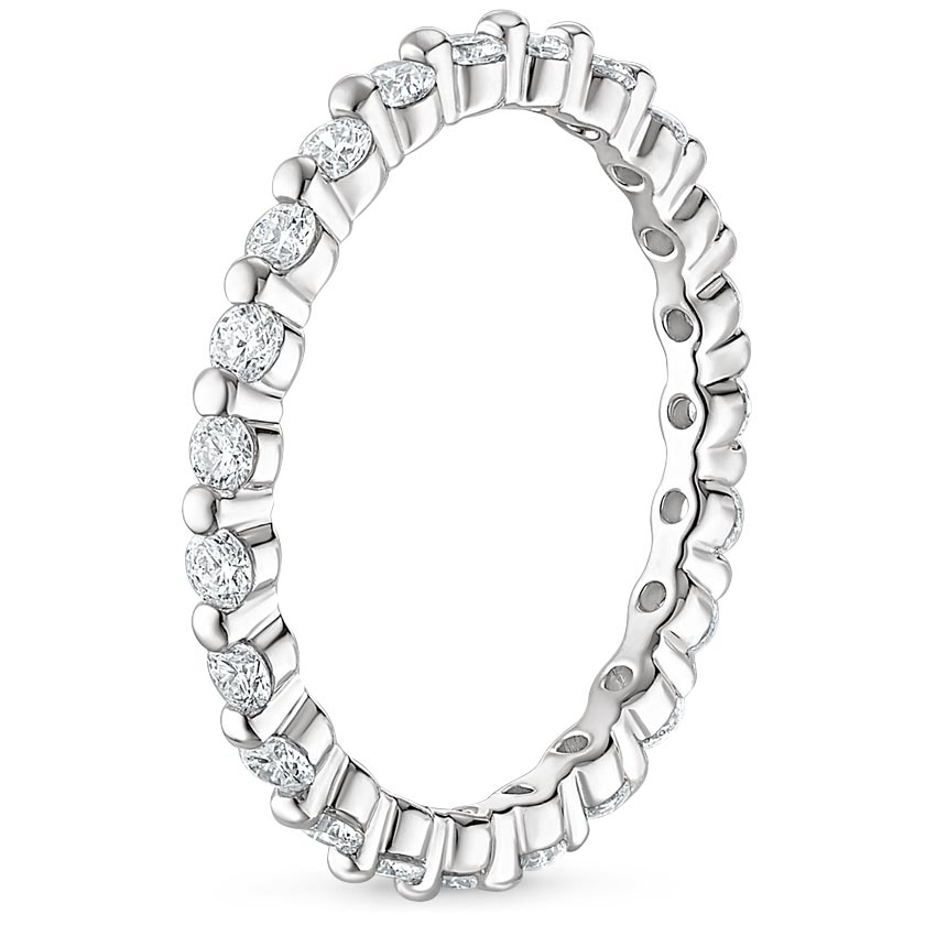 18K White Gold Marseille Eternity Diamond Ring (2/3 ct. tw.), large side view
