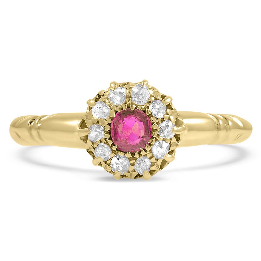 Victorian Ruby Vintage Ring