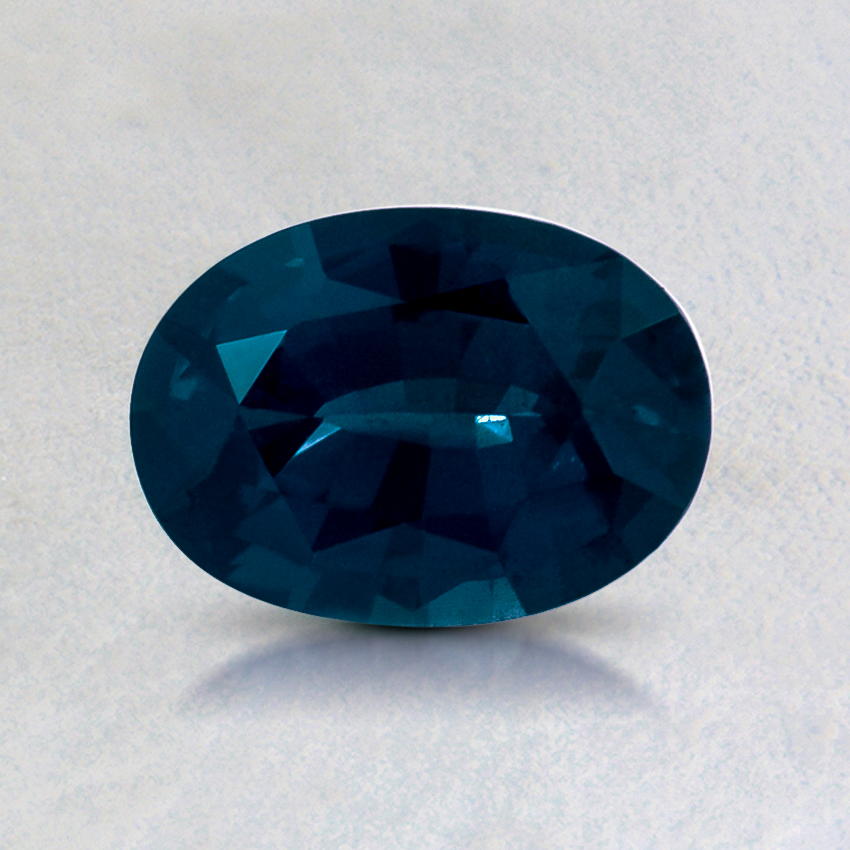 7x5mm Teal Oval Sapphire