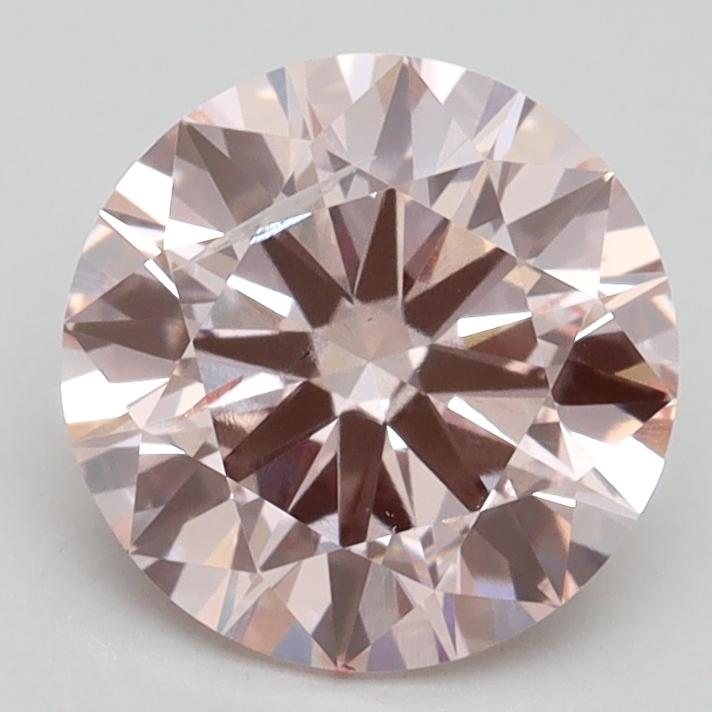 2.06 Ct. Fancy Light Pink Round Lab Grown Diamond