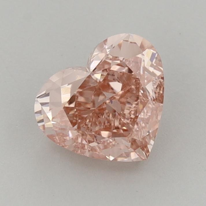 1.25 Ct. Fancy Vivid  Pink Heart Lab Grown Diamond