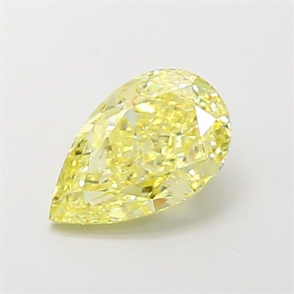1.52 Ct. Fancy Intense Yellow Pear Lab Grown Diamond