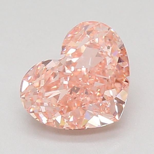 1.59 Ct. Fancy Vivid Pink Heart Lab Grown Diamond